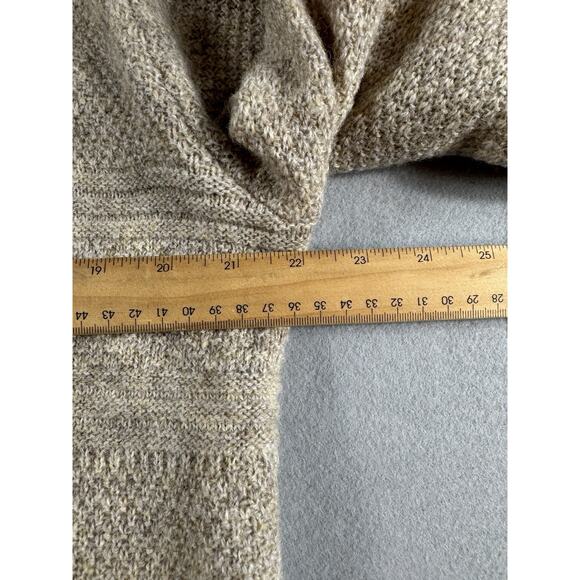 Pendleton Shetland Wool Full Zip Sweater Jacket L Shetland Wool Beige Knit NWT - Picture 13 of 16
